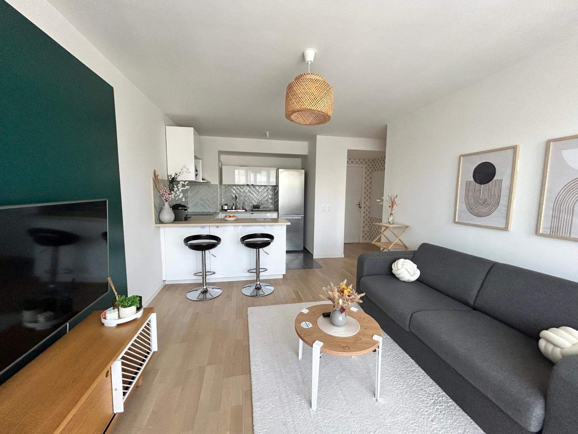 Elegant Appartement Minimaliste Entre Paris Et Disney Noisy-le-Grand ภายนอก รูปภาพ